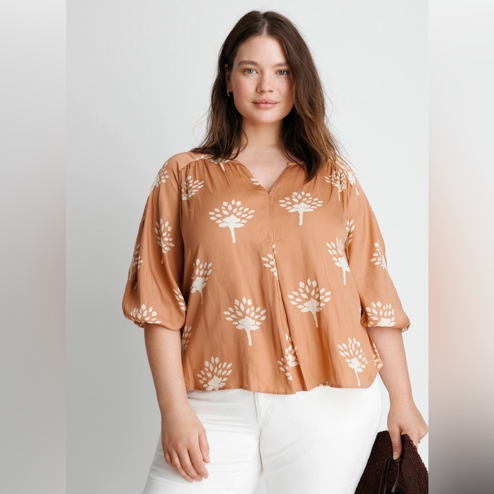 Anthropologie DOLAN Alvia Peasant Top Blouse Women’s Size XS